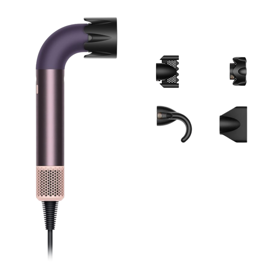 Фен Dyson HD17 Supersonic r Straight+Wavy (Jasper Plum) (2025)