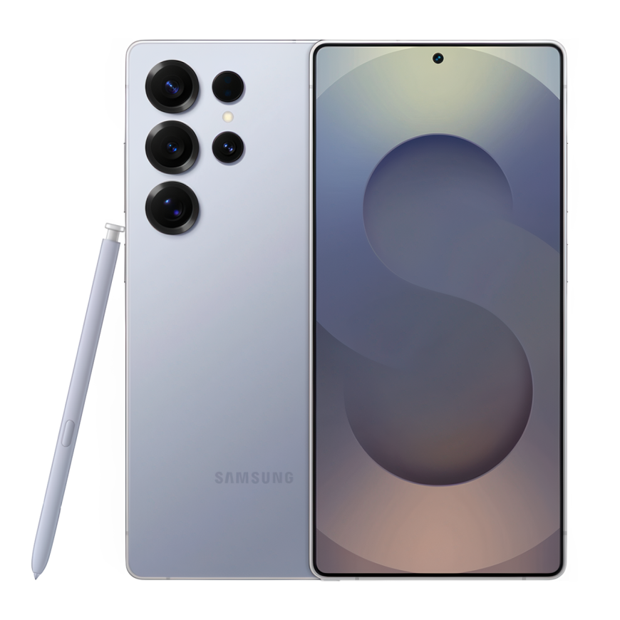 Смартфон Samsung Galaxy S25 Ultra 12 ГБ | 256 ГБ («Синий титан» | Titanium Silverblue) (Snapdragon)