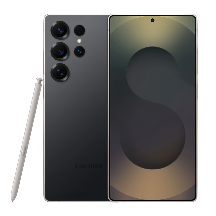 Смартфон Samsung Galaxy S25 Ultra 12 ГБ | 256 ГБ («Чёрный титан» | Titanium Black) (Snapdragon)