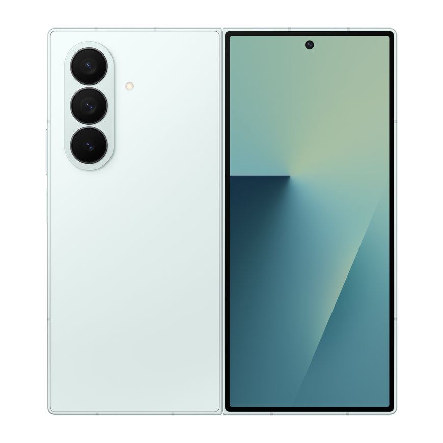 Смартфон Samsung Galaxy Z Fold7 12 ГБ | 256 ГБ (Мятный | Mint) (Snapdragon)
