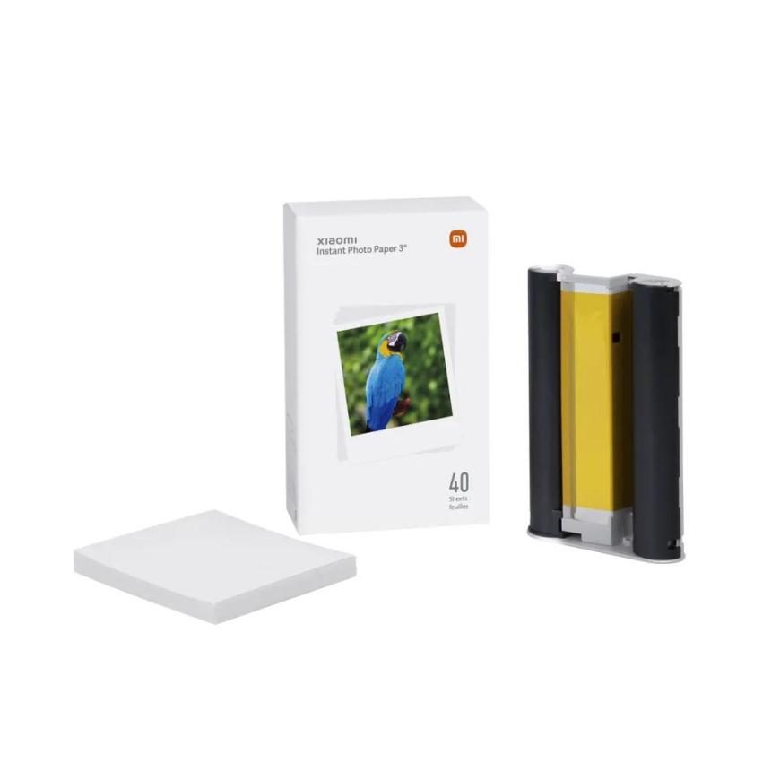 Фотобумага для фотопринтера Xiaomi Instant Photo Printer 1S Paper 3" (40 листов) (версия Global)
