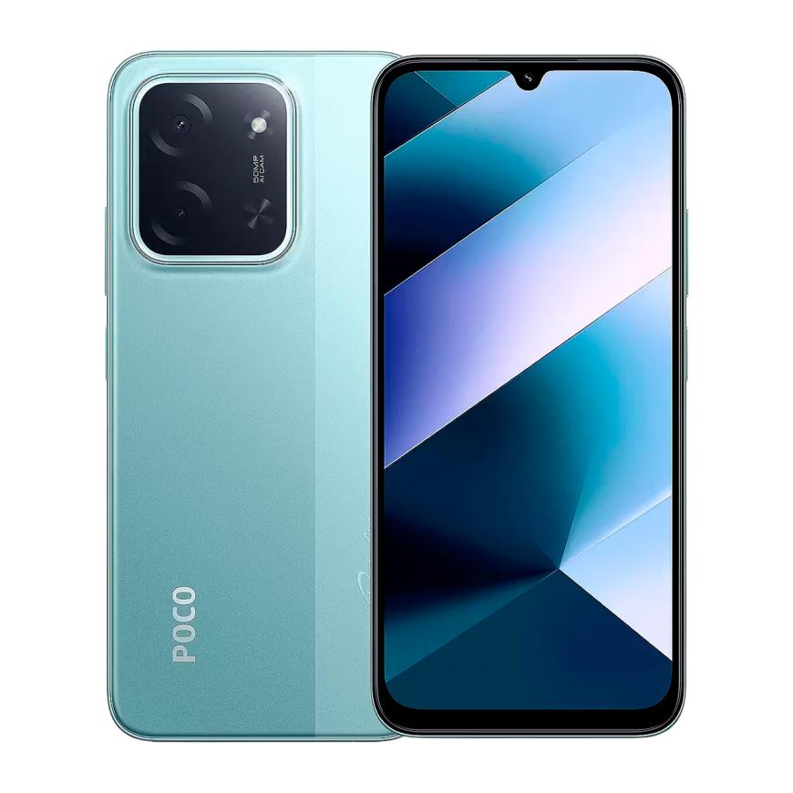 Смартфон Xiaomi POCO C85 6 ГБ + 128 ГБ (Зелёный | Green) (версия Global)
