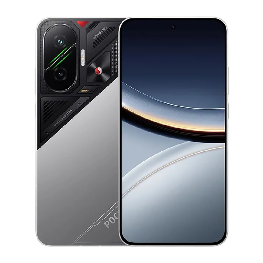 Смартфон Xiaomi POCO F7 12 ГБ + 256 ГБ (Серебристый | Silver) (версия Global)