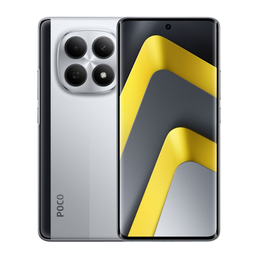 Смартфон Xiaomi POCO M8 5G 8 ГБ + 256 ГБ (Серебристый | Silver) (версия Global)