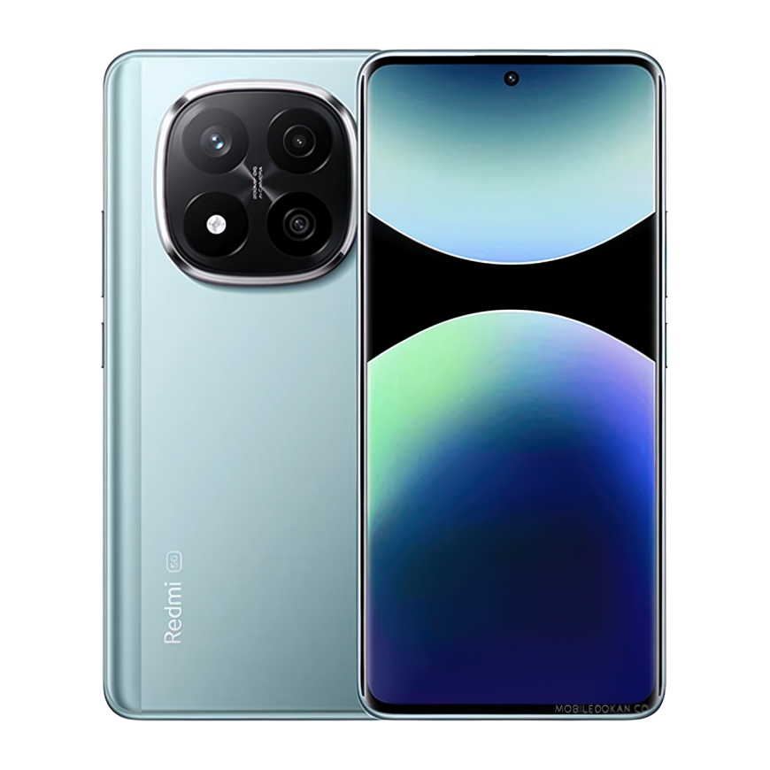 Смартфон Xiaomi Redmi Note 14 Pro+ 5G NFC 8 ГБ + 256 ГБ («Синий иней» | Frost Blue) (версия Global)