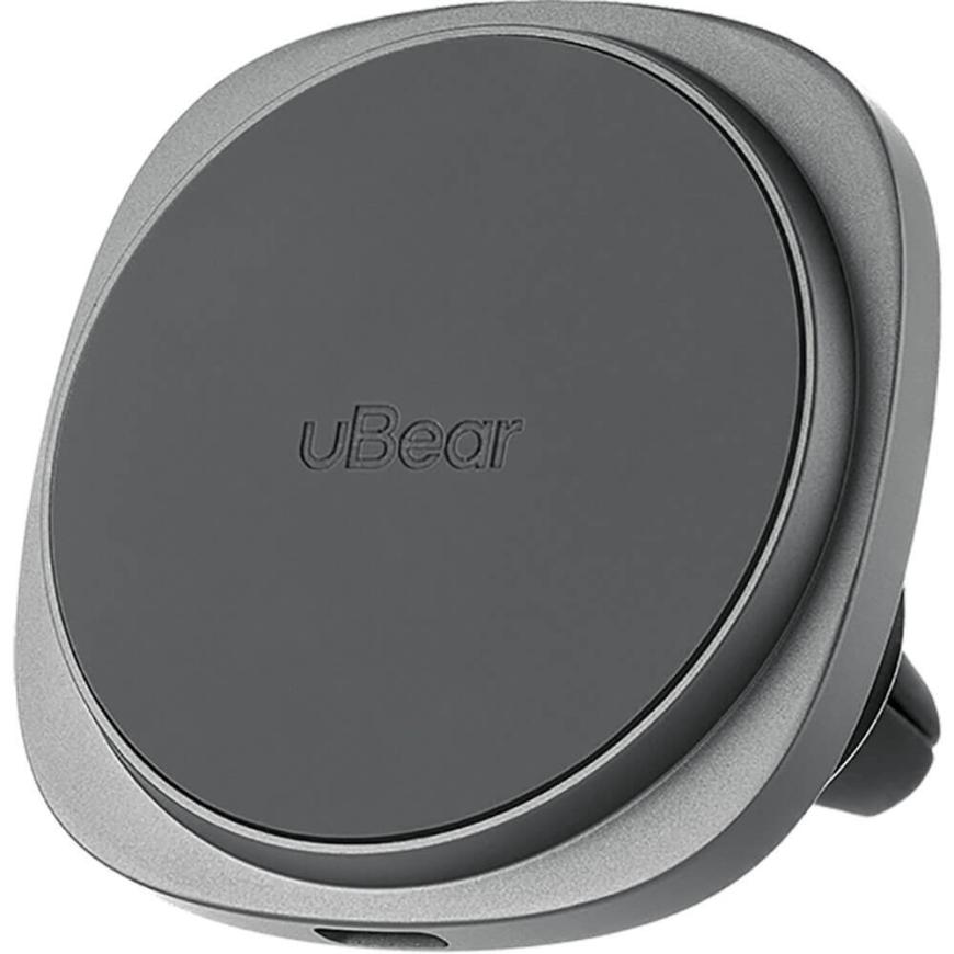 Автомобильный держатель MagSafe с беспроводной зарядкой uBear Way (Qi2)