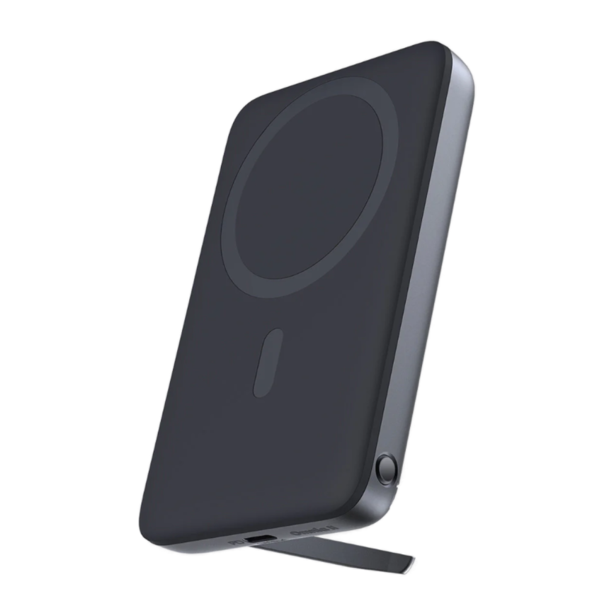 Внешний аккумулятор MagSafe с подставкой AUKEY MagFusion (Qi2) (6700 мА·ч)
