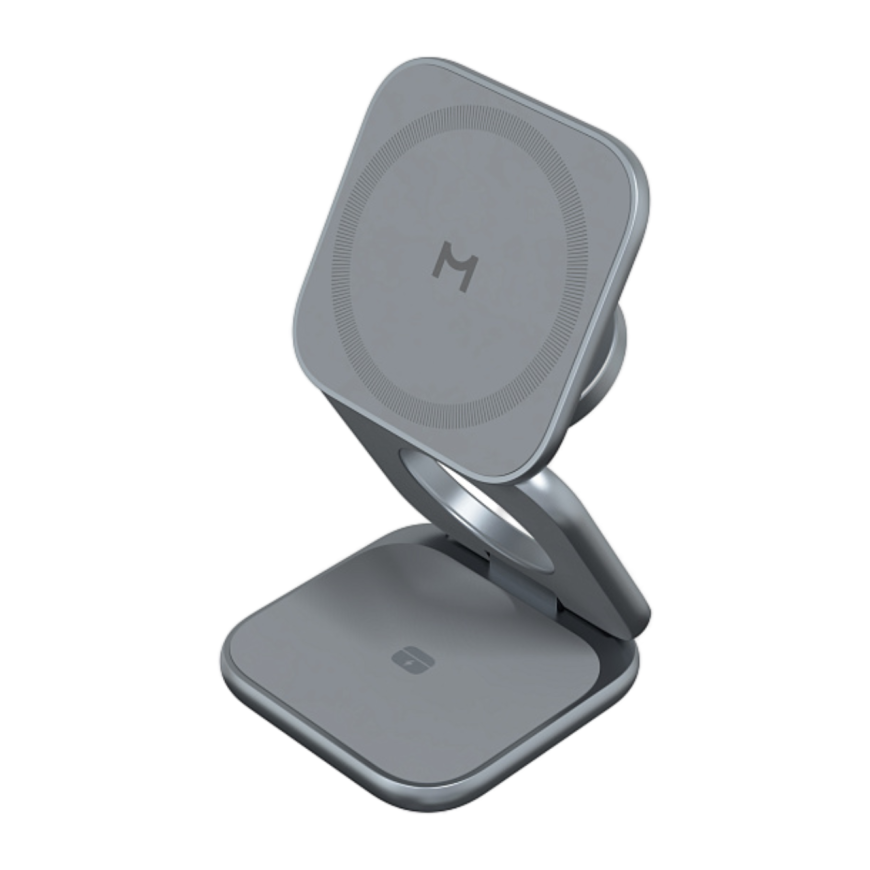 Складная зарядная станция MagSafe Magssory Fold Ultra для iPhone, Apple Watch и AirPods (Qi2.2)