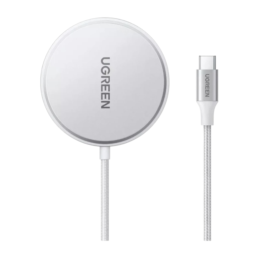 Зарядное устройство MagSafe с оплёткой Ugreen (Qi2) (1,5 м) (W703)