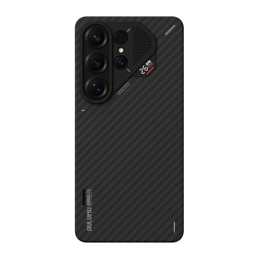 Арамидный чехол MagSafe Aulumu S26U Aramid Fiber Case для Samsung Galaxy S26 Ultra