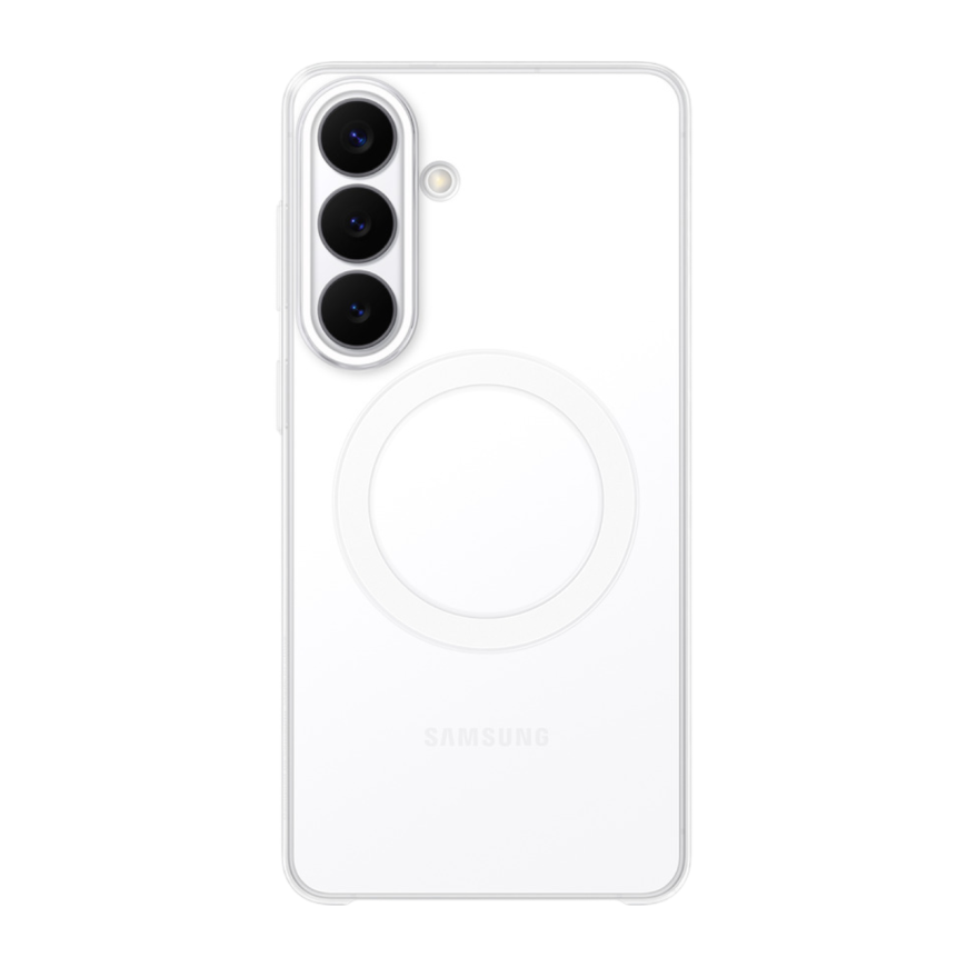 Прозрачный чехол MagSafe Samsung Clear Magnet Case для Samsung Galaxy S26+