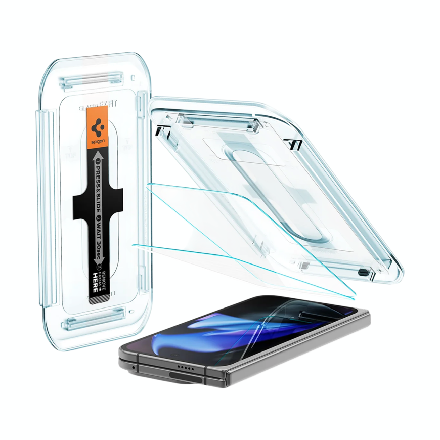 Глянцевое защитное стекло Spigen GLAS.tR EZ Fit для Google Pixel 9 Pro Fold (2 шт.)