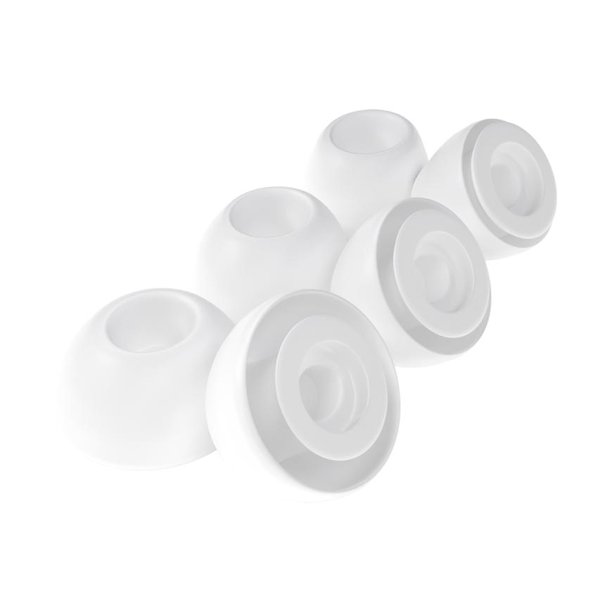 Силиконовые амбушюры LYAMBDA Ear Pads для AirPods Pro 1-го и 2-го поколений (3 пары)