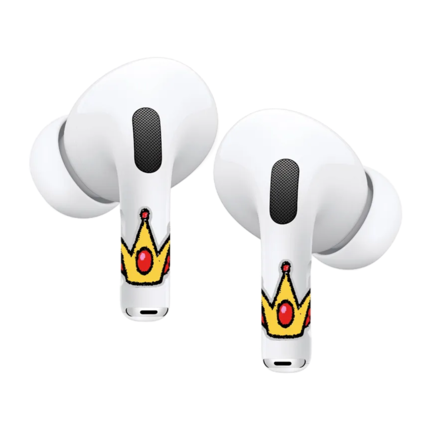Виниловые наклейки VLP Easy Art «Корона» для AirPods Pro 2–3