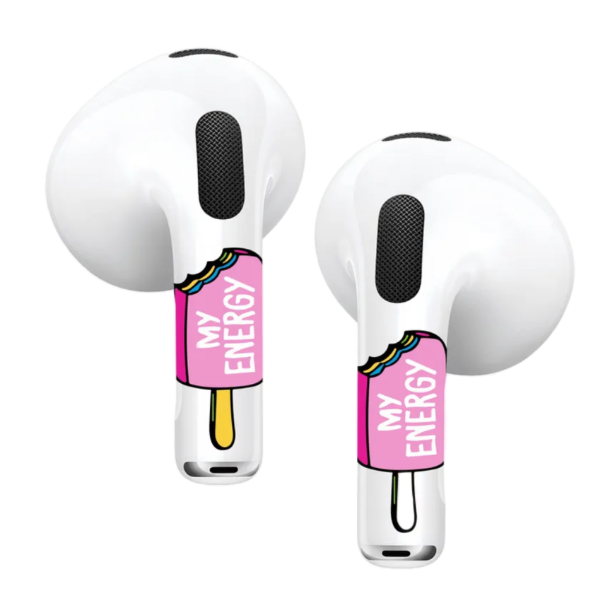 Виниловые наклейки VLP Easy Art «Мороженое» для AirPods Pro 2–3