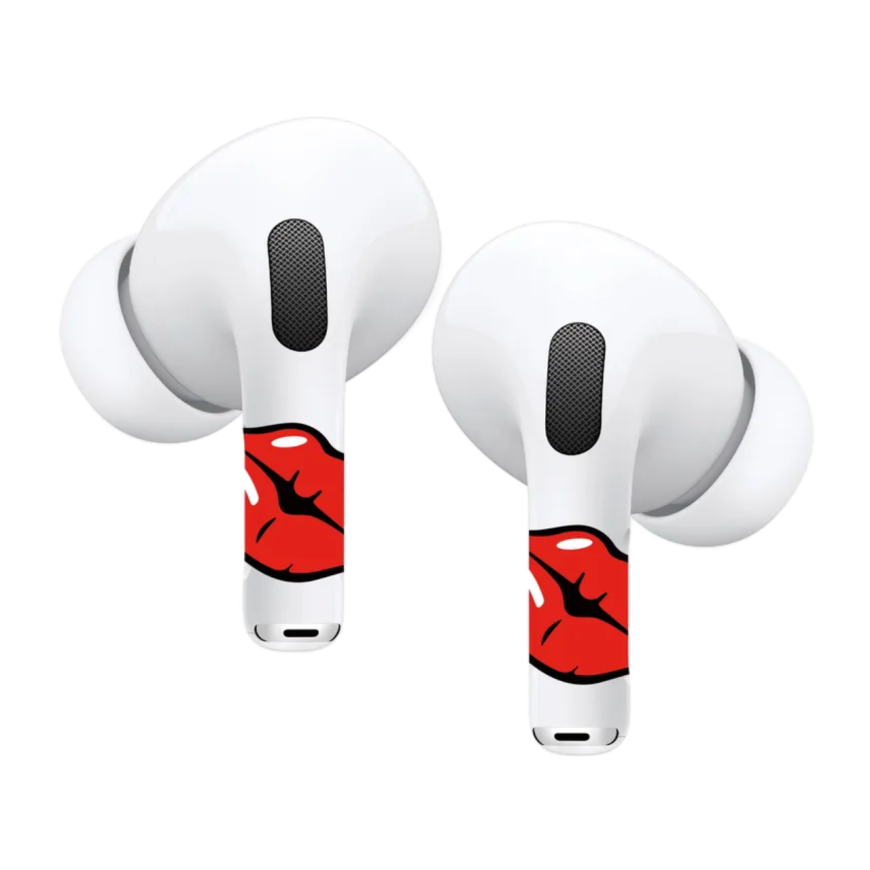 Виниловые наклейки VLP Easy Art «Поцелуй» для AirPods Pro 2–3