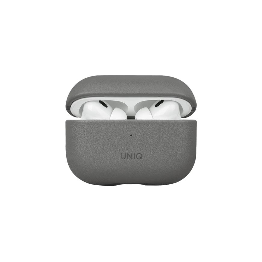 Кожаный чехол с ремешком Uniq Lyden DS для AirPods Pro 2