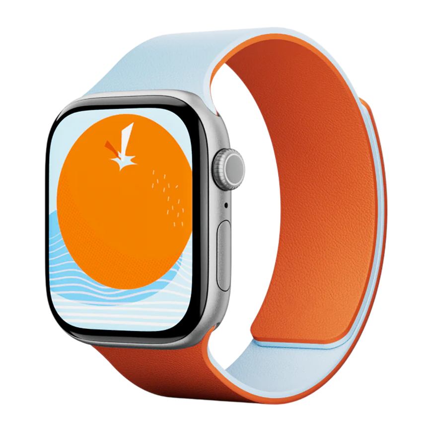 Двусторонний силиконовый ремешок MOFT Snap Duo Band для Apple Watch 38, 40, 41 и 42 мм