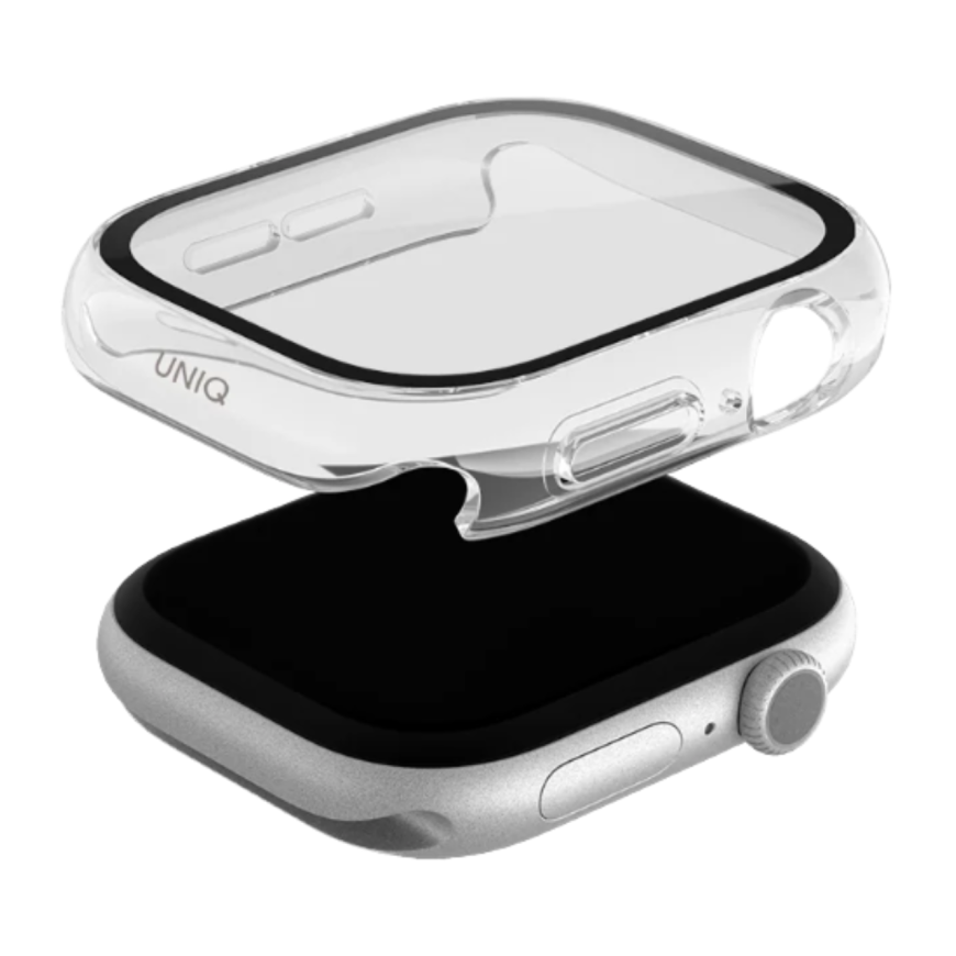 Прозрачный чехол с водостойким защитным стеклом Uniq Nautic для Apple Watch 42 мм