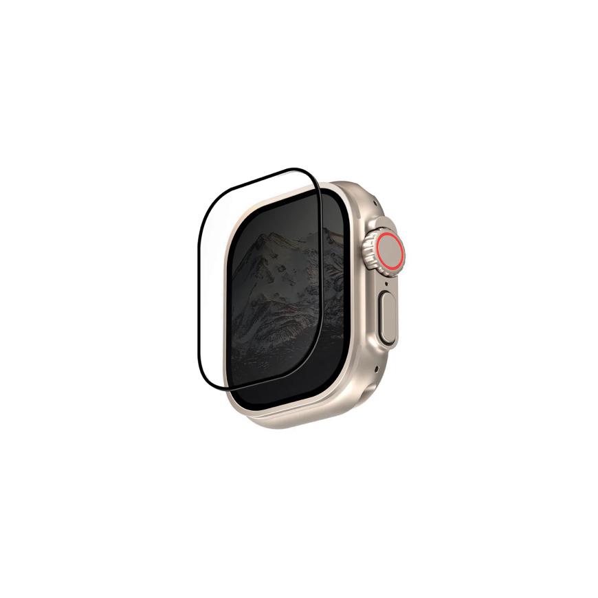 Глянцевое защитное стекло Uniq Optix Vivid для Apple Watch Ultra 2–3
