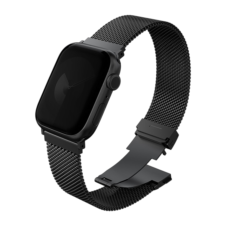 Стальной миланский сетчатый браслет Uniq Dante Pro для Apple Watch 38, 40, 41 и 42 мм