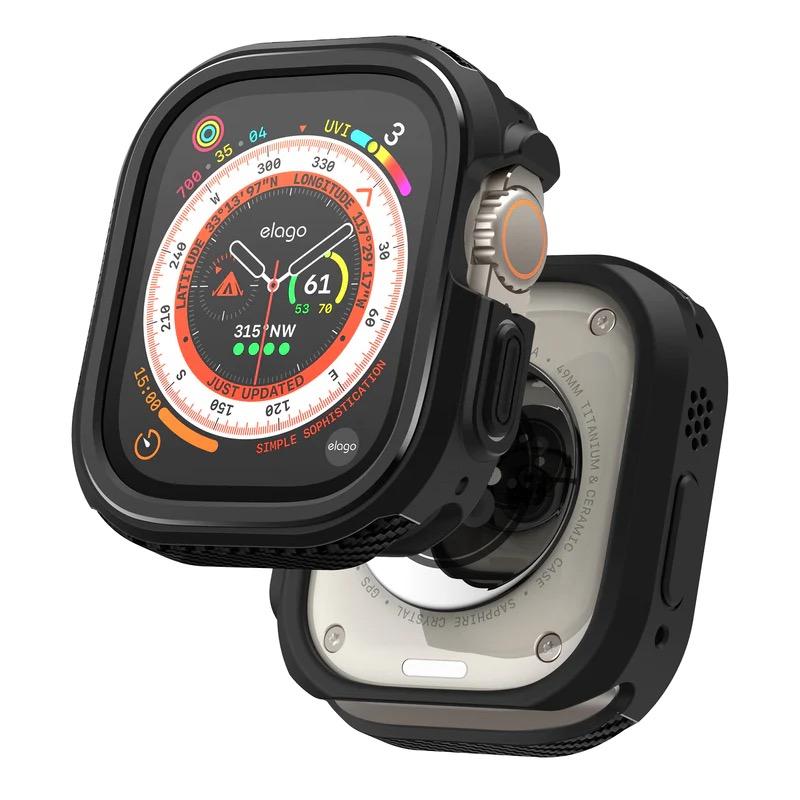 Термополиуретановый чехол elago Armor Case для Apple Watch Ultra 2–3
