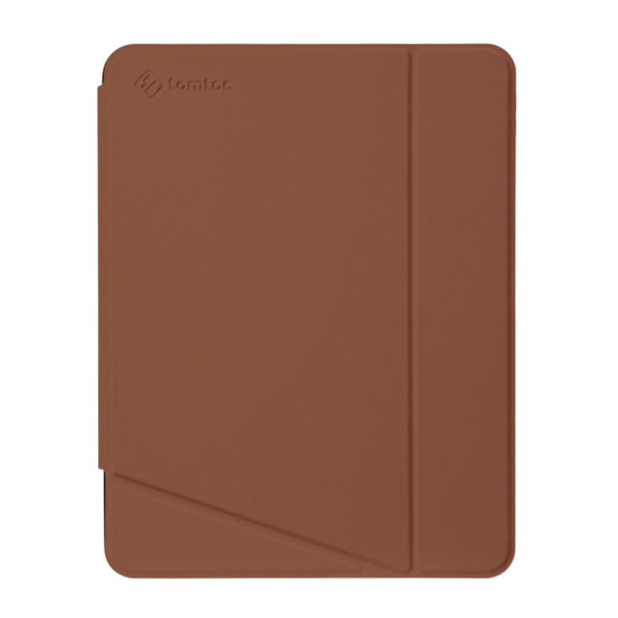 Кожаный чехол-подставка tomtoc Inspire-B50 Tri-Mode Case для iPad (A16 | 2025) и 10-го поколения (2022)