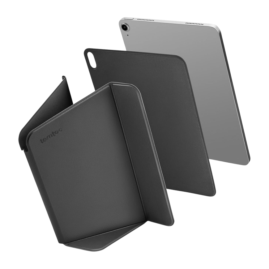 Гибридная обложка tomtoc Inspire-B52 4-Mode Folio для iPad Air 13" (M2, M3, M4 | 2024–2026)