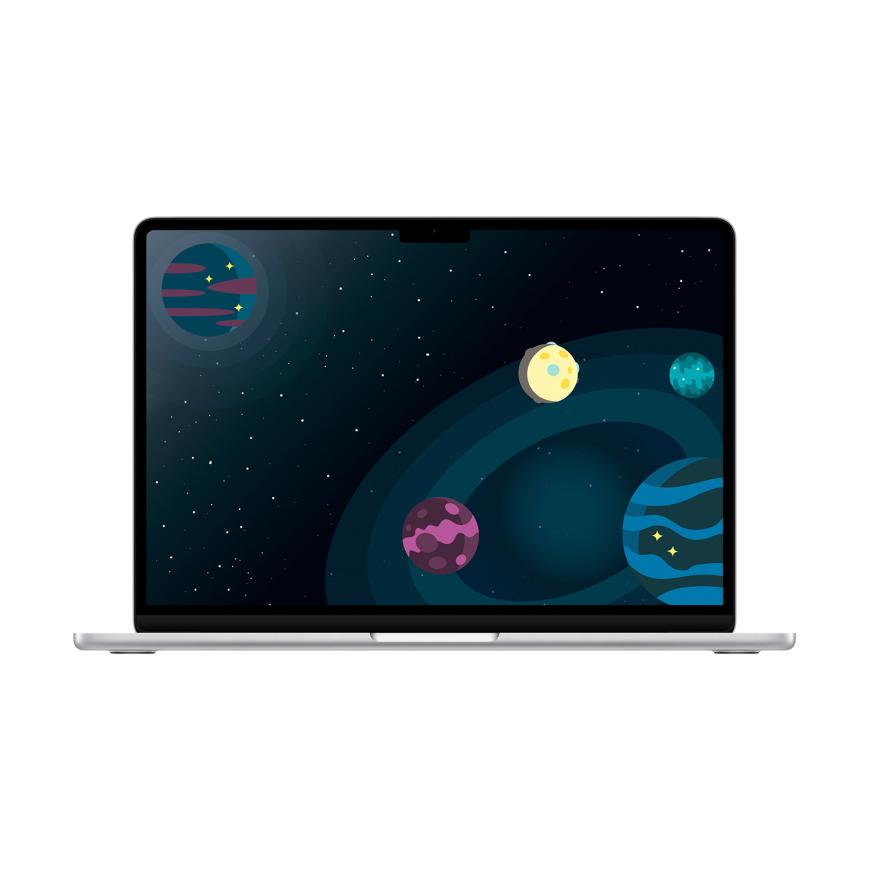 Ноутбук Apple MacBook Air 13" MC7V4 (M2 8-Core, GPU 8-Core, 16GB, 256GB) (Серебристый | Silver)