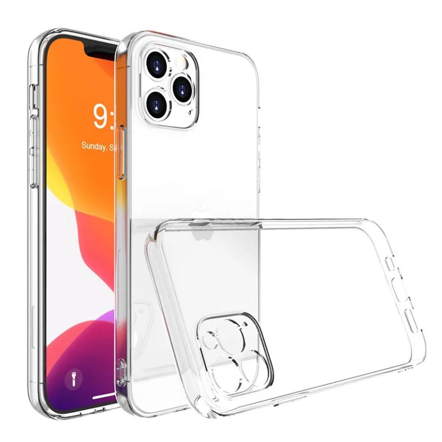 Прозрачный чехол с защитой камеры Gurdini для iPhone 14 Pro Max