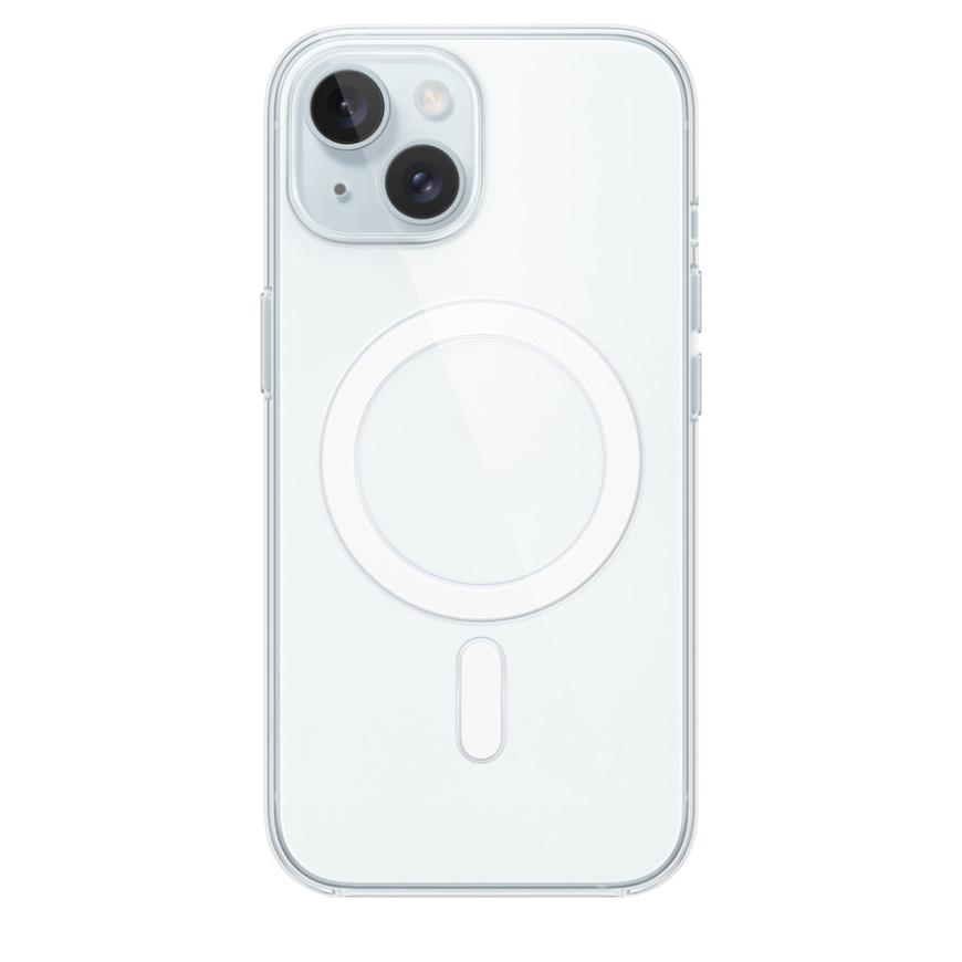 Прозрачный чехол MagSafe Apple Clear Case для iPhone 15