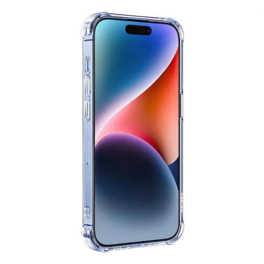 Прозрачный чехол с защитой камеры Ugreen для iPhone 15 (LP717)