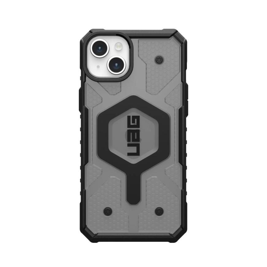 Защитный прозрачный чехол MagSafe UAG Pathfinder Clear для iPhone 15 Plus