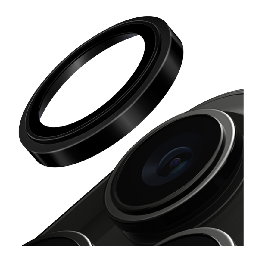 Сапфировое защитное стекло для камеры Uniq Optix Prime для iPhone 15 Pro, 15 Pro Max, 16 Pro и 16 Pro Max