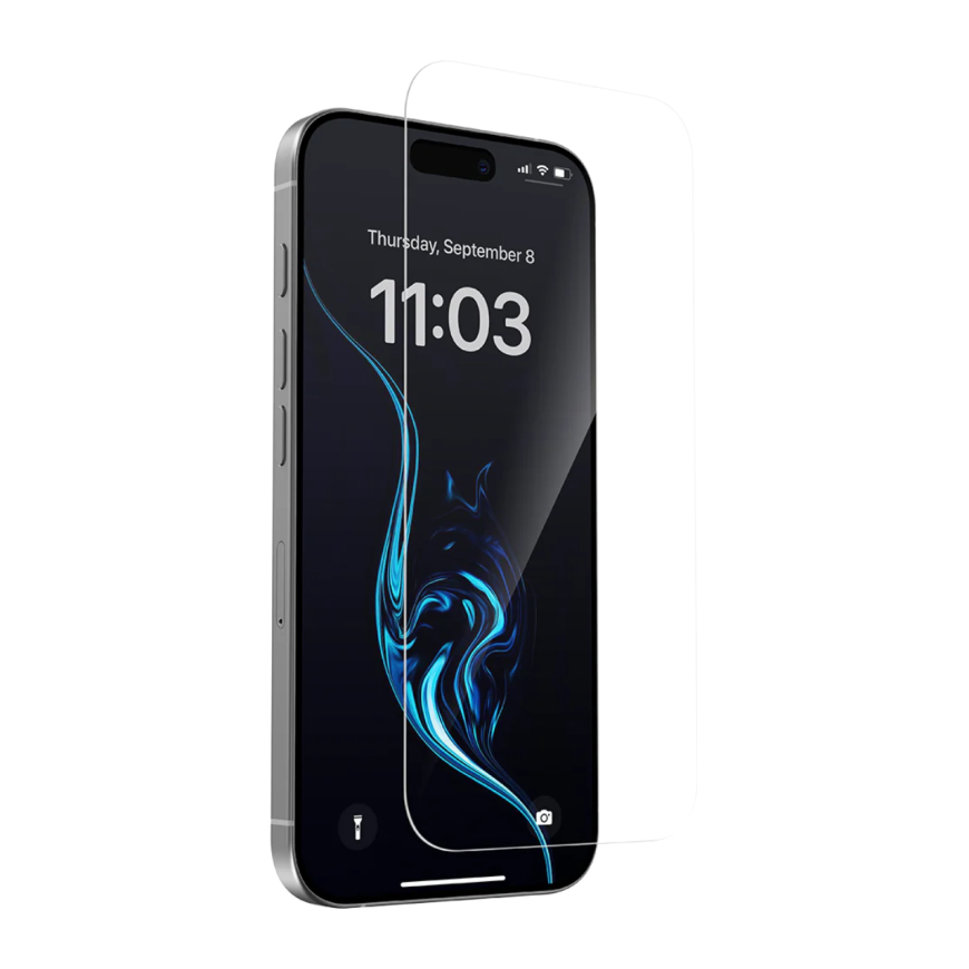 Глянцевое защитное стекло Benks InvisiWarrior для iPhone 16 Pro