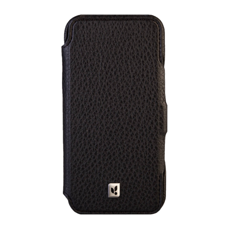 Кожаный чехол-книжка MagSafe Vaja Folio Floater V-Mag для iPhone 16 Pro Max