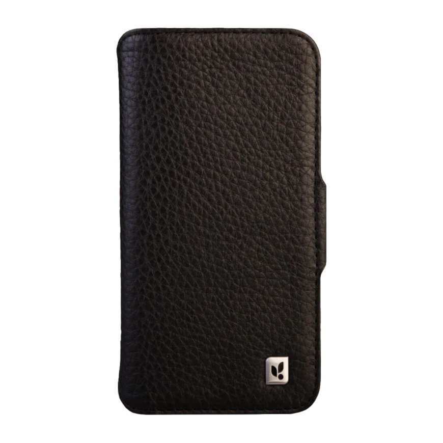 Кожаный чехол-книжка MagSafe Vaja Wallet Floater V-Mag для iPhone 16 Pro Max