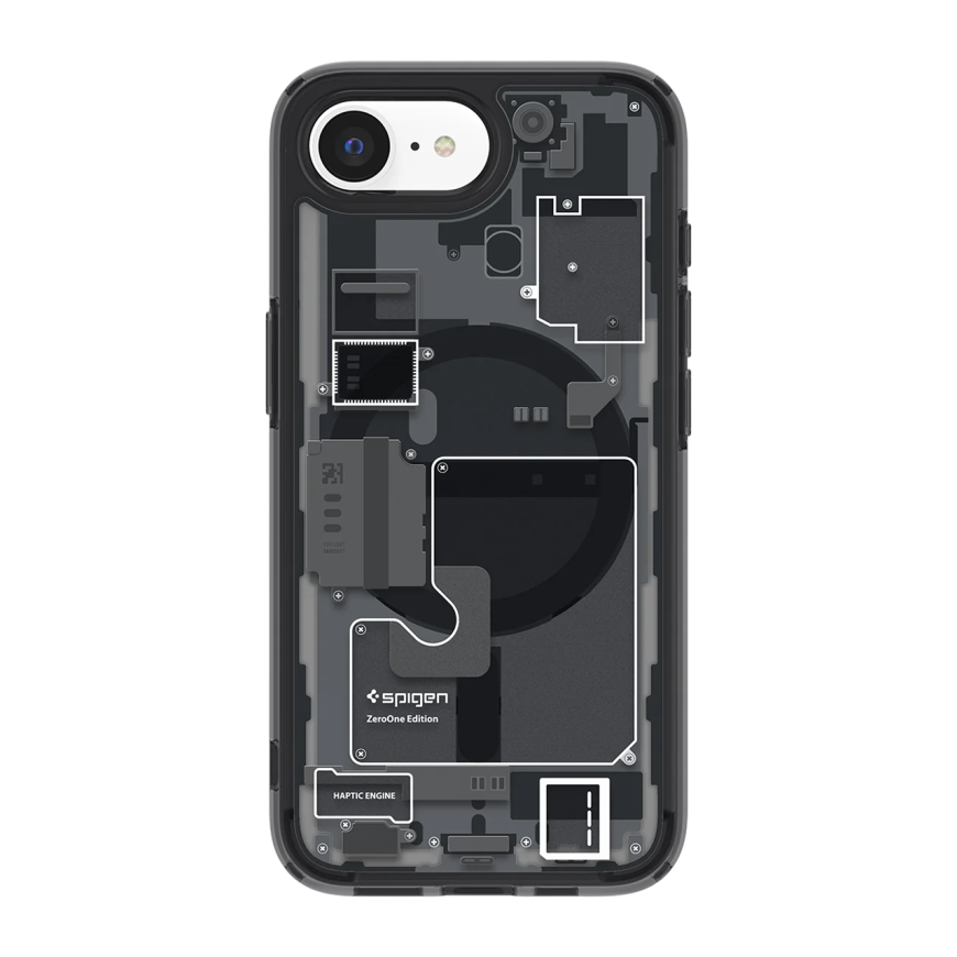 Пластиковый чехол MagSafe Spigen Ultra Hybrid Zero One (Mag Fit) для iPhone 16e и 17e