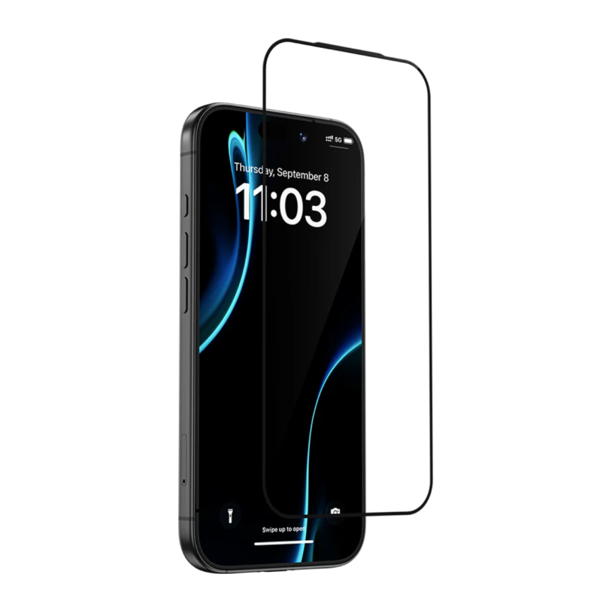 Глянцевое защитное стекло Benks Ultra Shield HD для iPhone 16 Pro и 17