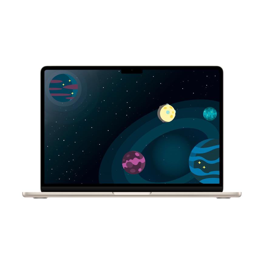 Ноутбук Apple MacBook Air 13” кастомный (M4 10-Core, GPU 10-Core, 24GB, 1TB) («Сияющая звезда» | Starlight)