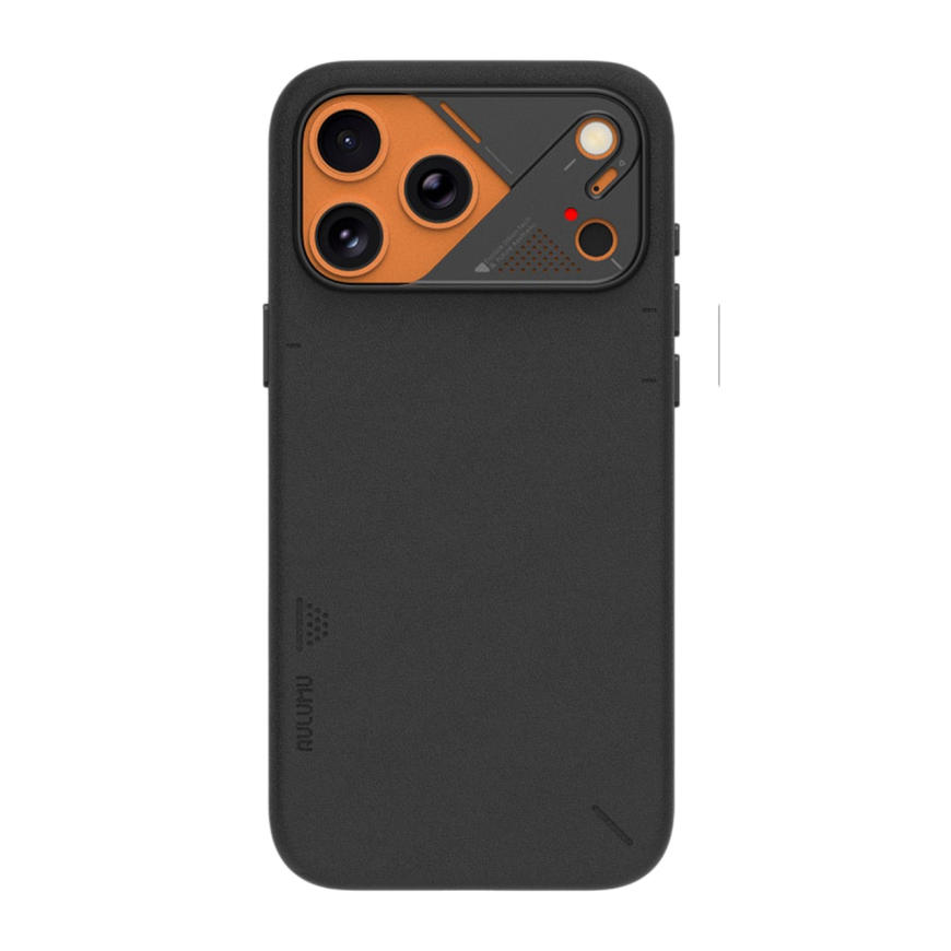 Кожаный чехол MagSafe Aulumu A17 Vegan Leather Case для iPhone 17 Pro Max