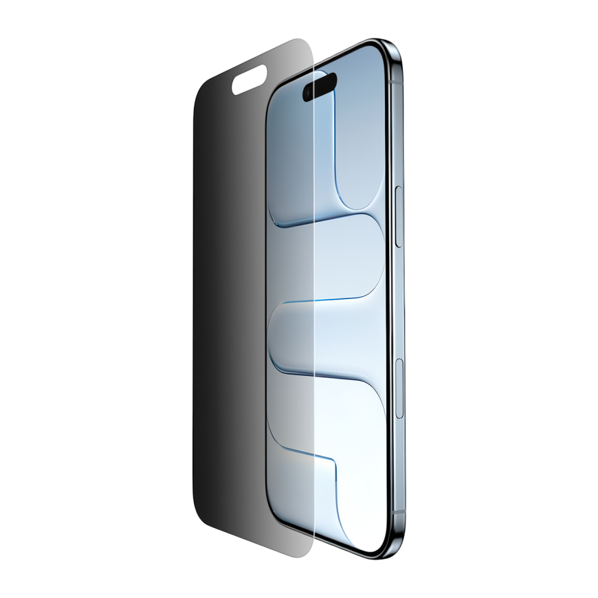Глянцевое защитное стекло с фильтром конфиденциальности Belkin ScreenForce InvisiGlass Privacy для iPhone Air