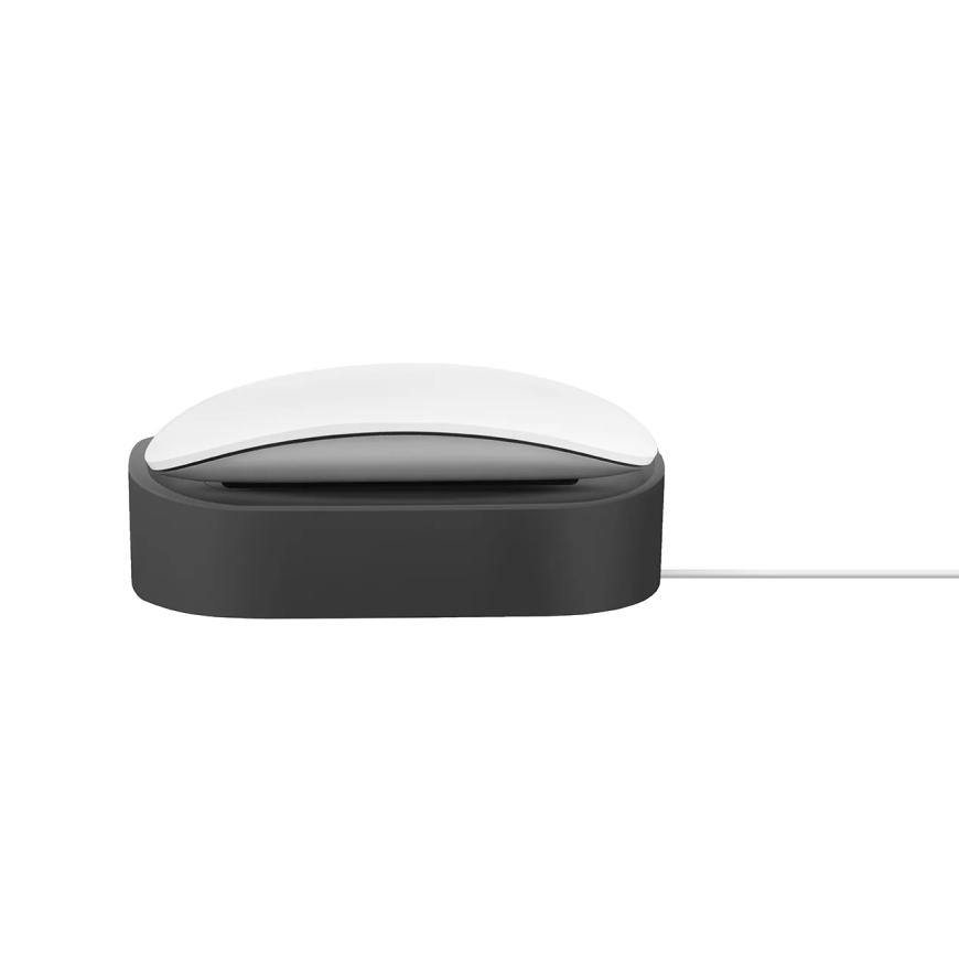 Силиконовая подставка с кабельным органайзером Uniq Nova для Magic Mouse