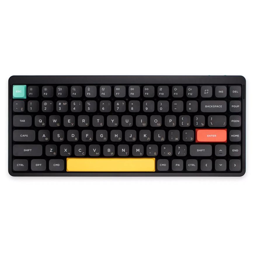 Беспроводная механическая клавиатура NuPhy Air75 V2 («Чёрный базальт» | Basalt Black)