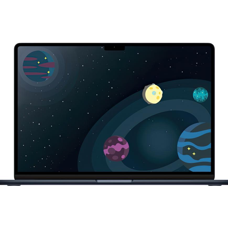 Ноутбук Apple MacBook Air 15” MDVH4 (M5 10-Core, GPU 10-Core, 16GB, 512GB) («Тёмная ночь» | Midnight)
