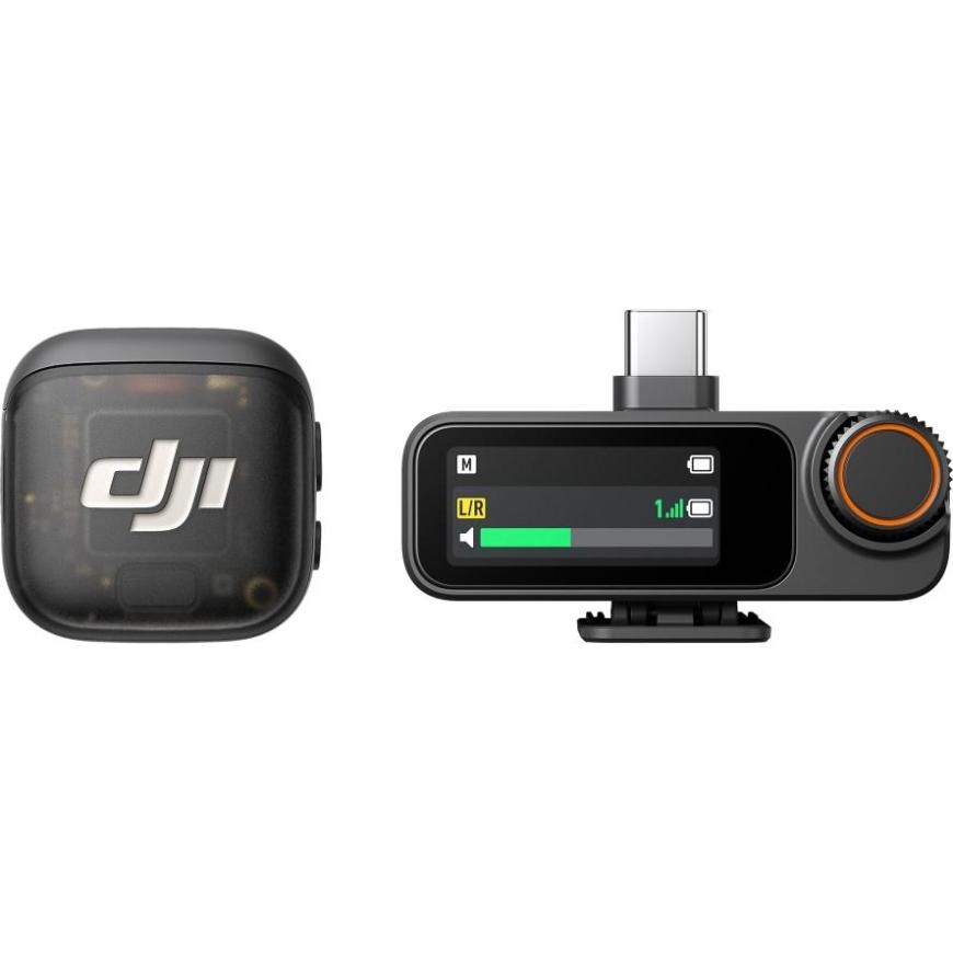 Комплект беспроводных микрофонов DJI Mic 3 (трансмиттер, ресивер)