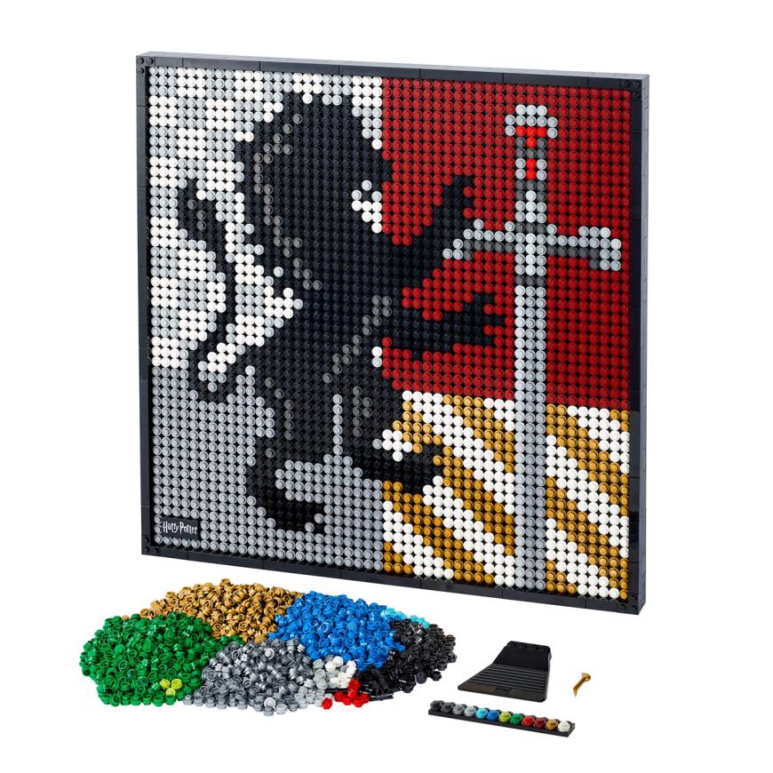 Гербы Хогвартса LEGO Art Harry Potter (#31201)