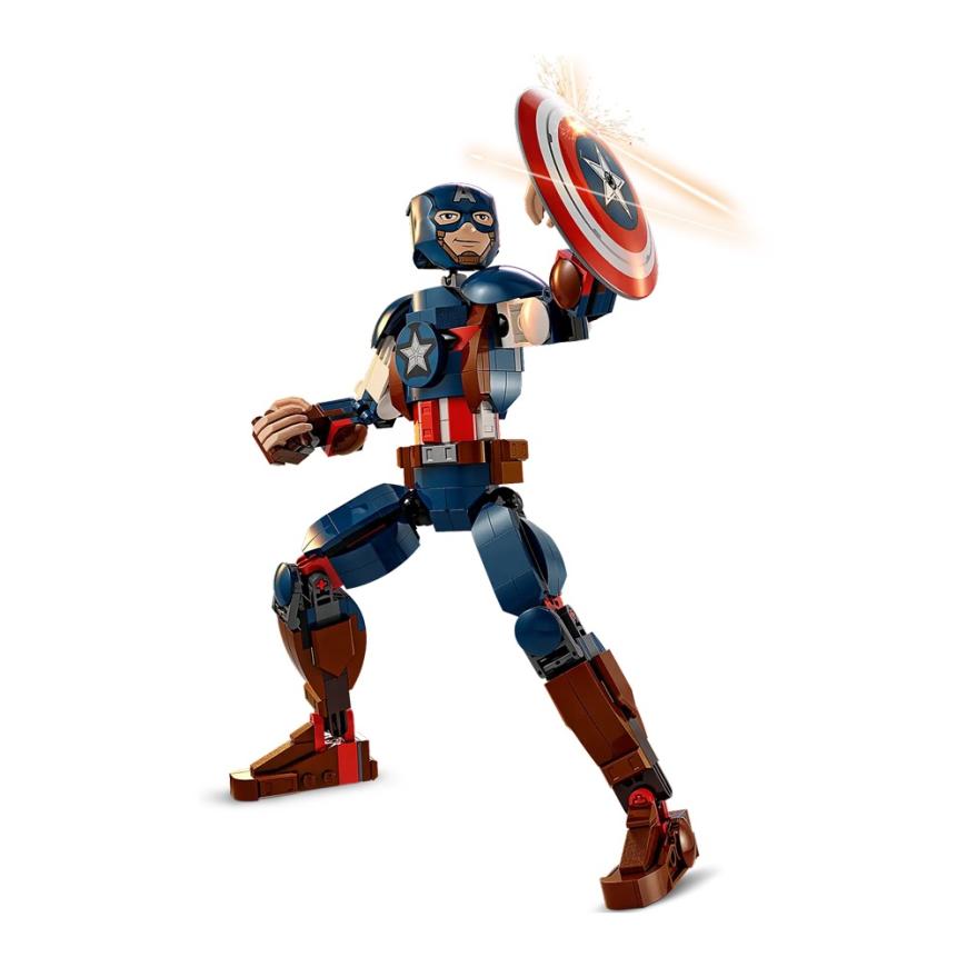 Конструктор — сборная фигурка Капитана Америки LEGO Marvel (#76258)