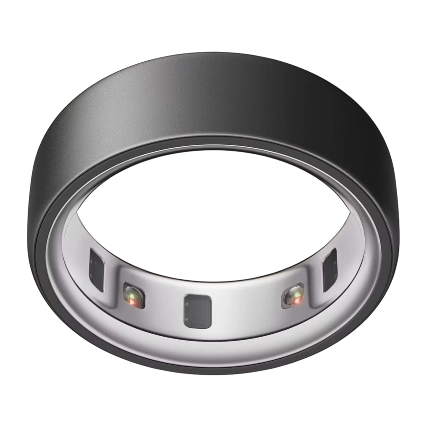 Умное кольцо Oura Ring 4 (Матовый чёрный | Stealth)
