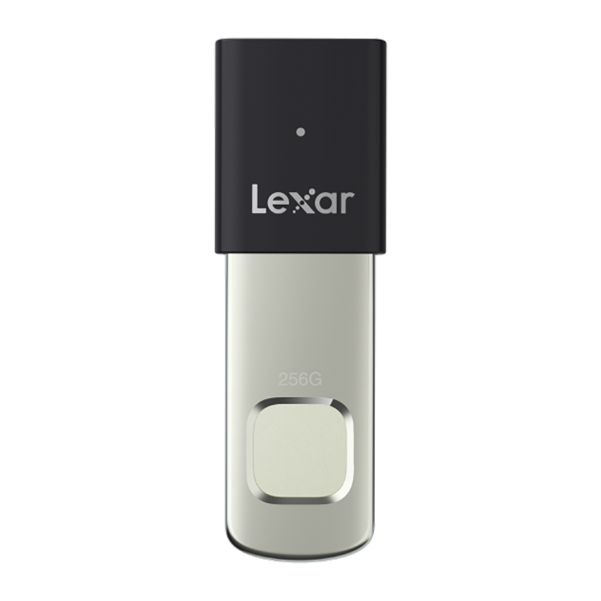 Флеш-накопитель со сканером отпечатка пальца Lexar JumpDrive Fingerprint F35 PRO USB-A (USB 3.2 Gen 1) (256 ГБ)
